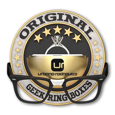original geek ring boxes badge