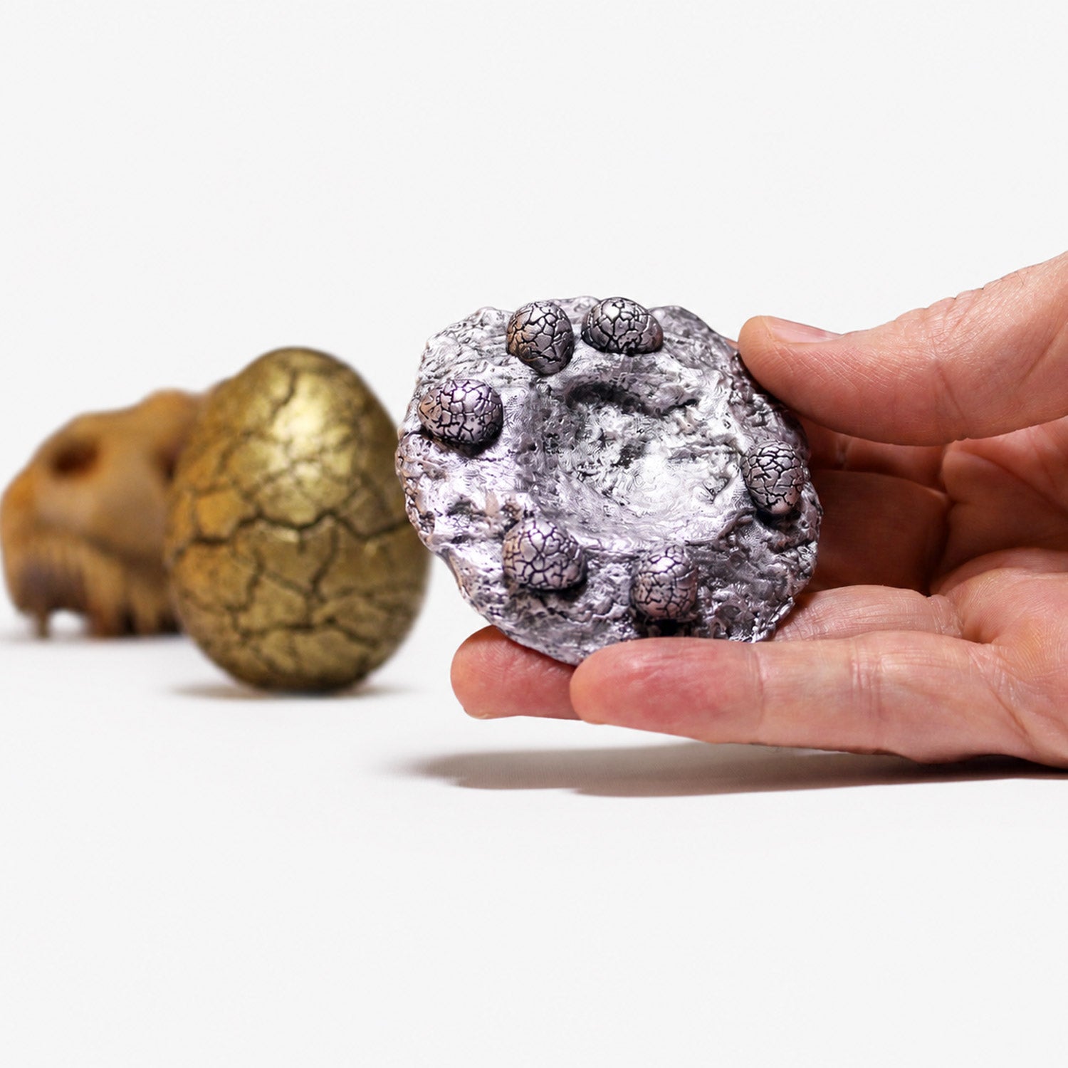 all-groups Dinosaur Egg Ring Box exclusive custom stand