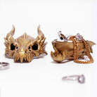 all-groups Dragon Skull Ring Box with the interchangeable insert jewel case