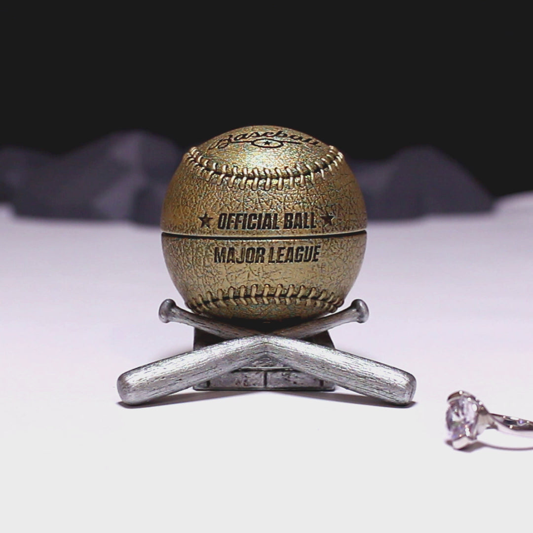all-groups Baseball Ring Box overview video showing design and details