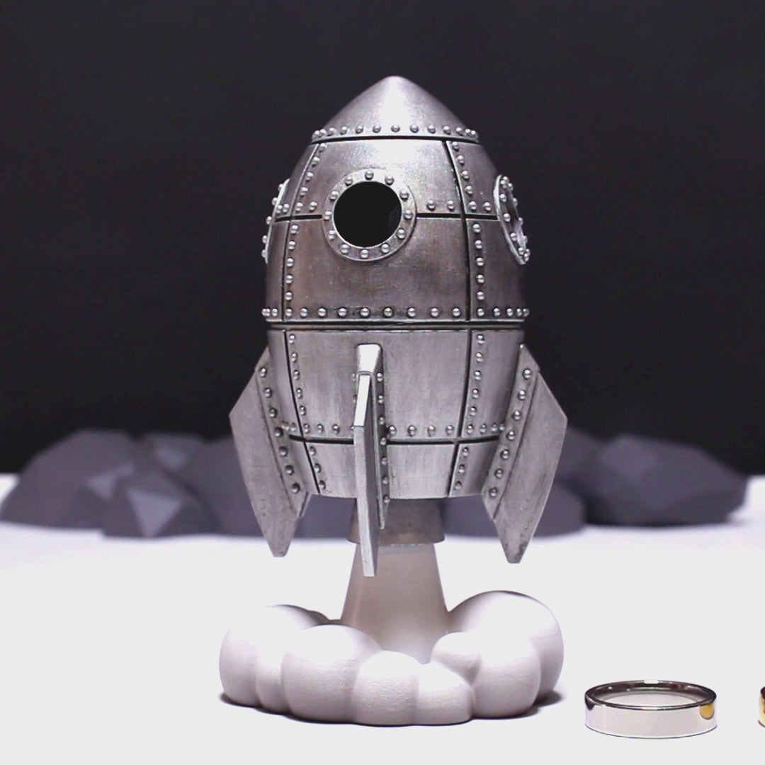 all-groups Vintage Rocket Ring Box overview video showing design and details