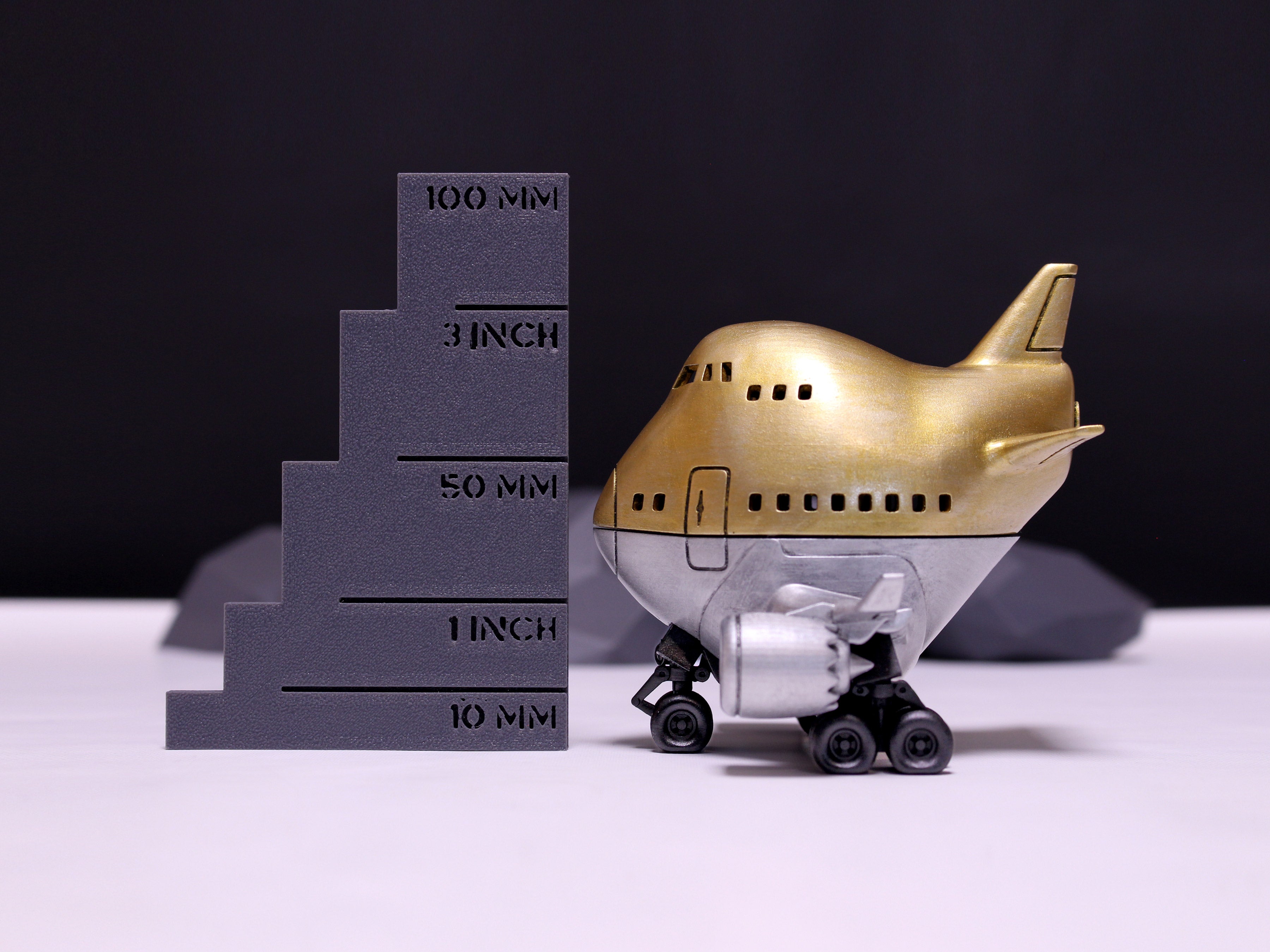 Boeing 747 Airplane Ring Box