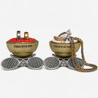 all-groups Tennis Ball Ring Box with rings in Double and Case insert