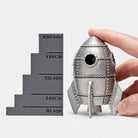 all-groups Size comparison of Vintage Rocket Ring Box next to ruler
