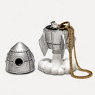 all-groups Vintage Rocket Ring Box with the interchangeable insert jewel case